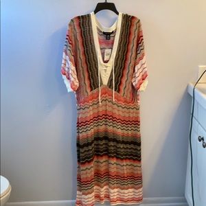 Ashley Stewart Lt Weight Sweater Dress 22/24 NWT